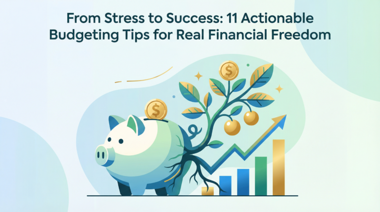 From Stress to Success: 11 Actionable Budgeting Tips for Real Financial Freedom
