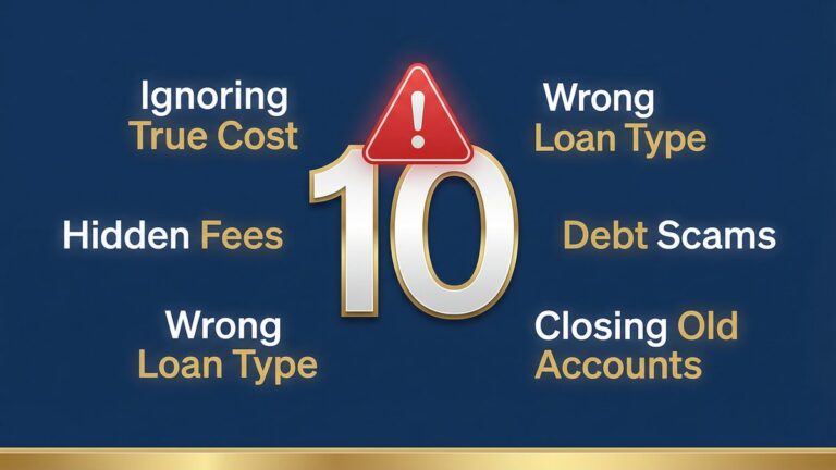 Top 10 Mistakes to Avoid When Consolidating Debt